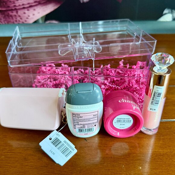 NEW 5-Pc Champagne Toast Bath & Body Works Gift Set - Picture 3 of 5